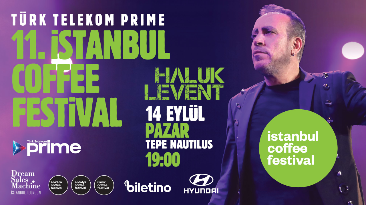 Haluk Levent Kahve Festivalinde